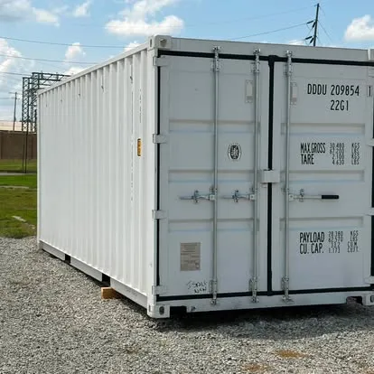 Shipping container doors